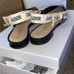 Dior sling back flats